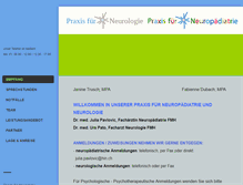 Tablet Screenshot of neurologie-koeniz.ch